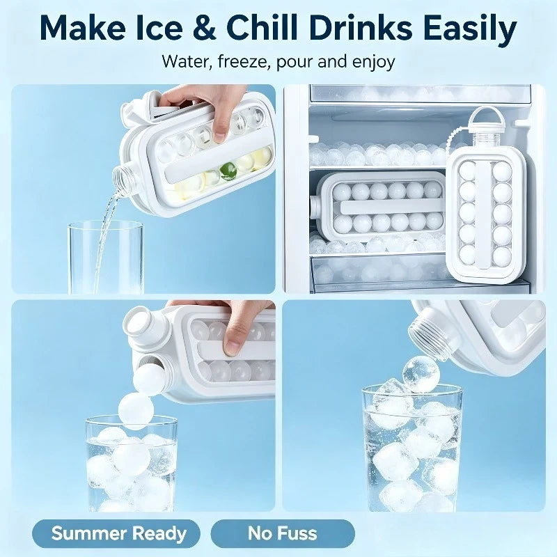 Portable Ice Ball Maker Kettle