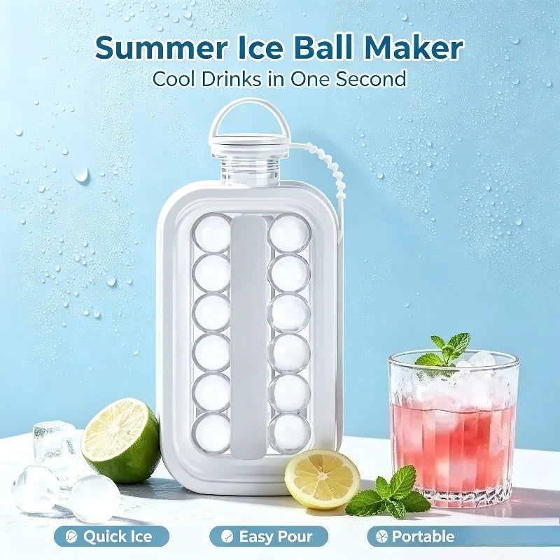 Portable Ice Ball Maker Kettle