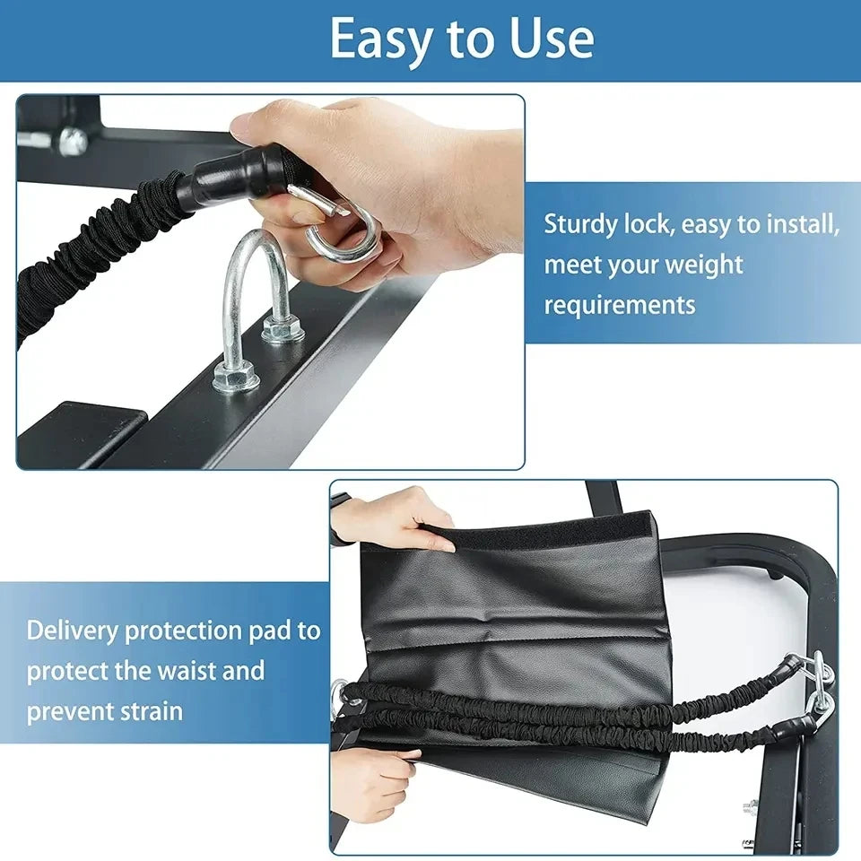 Folding Hip Thrust Machine